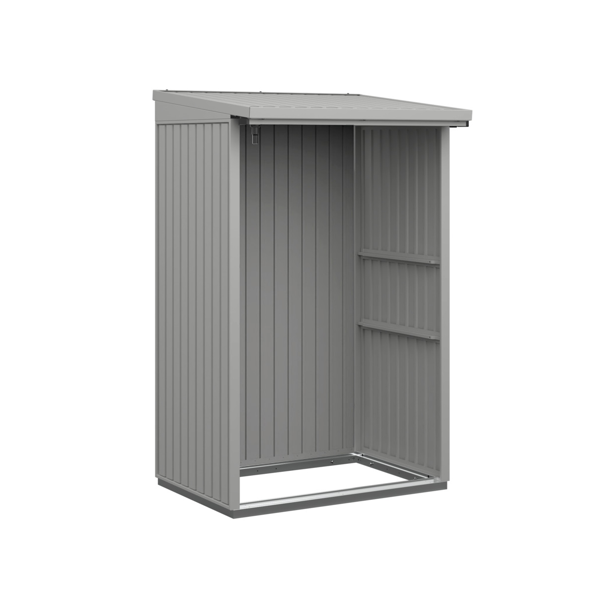 Achterwand voor middel brandhoutrek