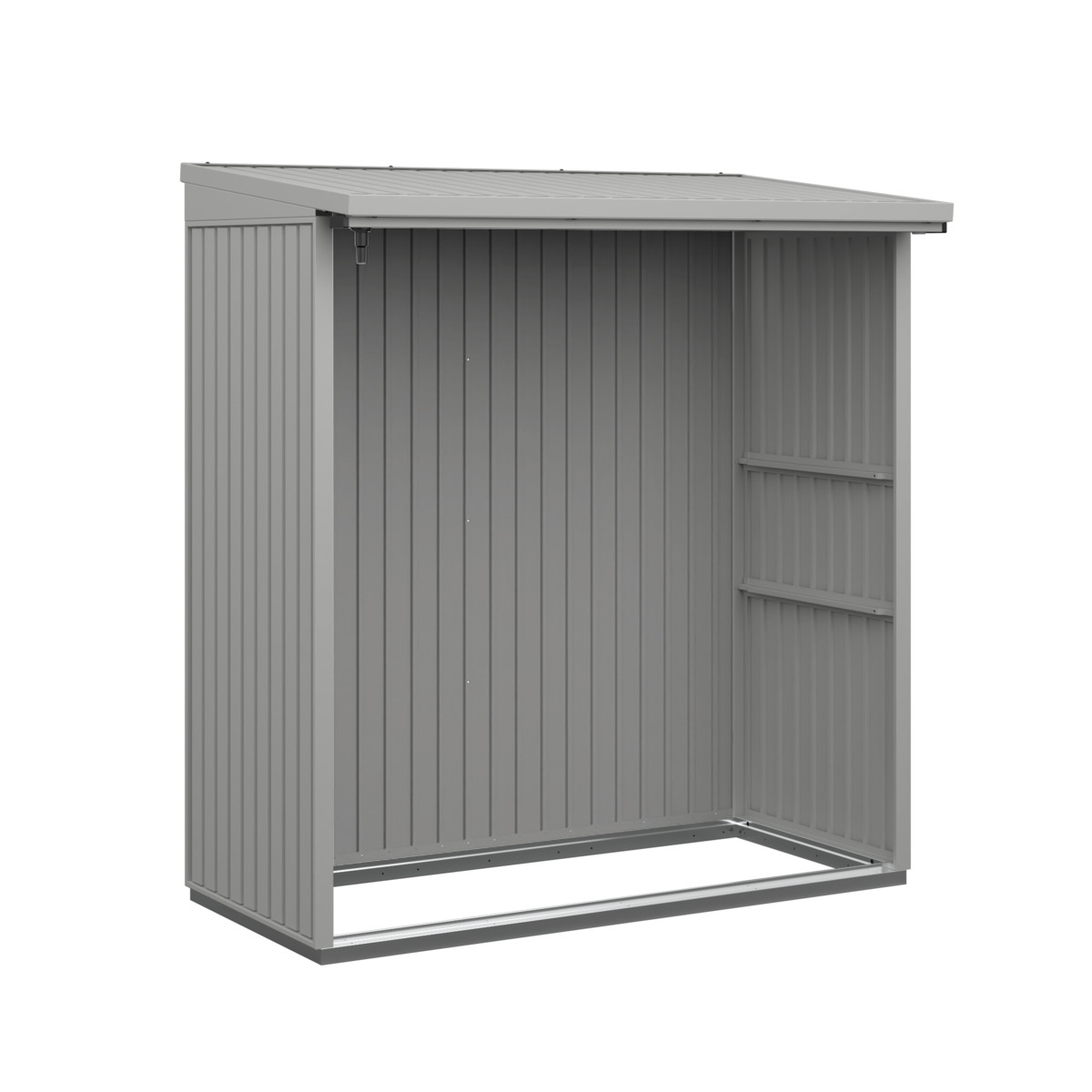 Achterwand voor groot brandhoutrek